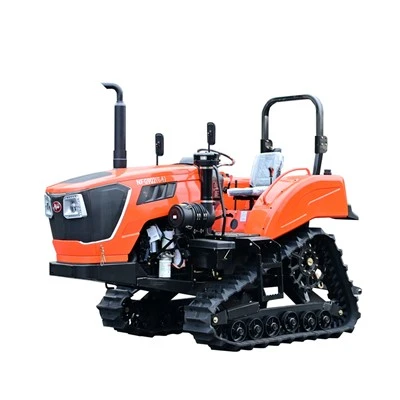 Tractor amb oruga de goma