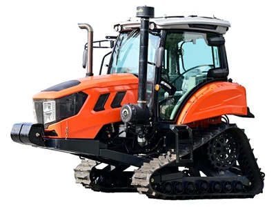 Tractor sobre orugas amb bulldozer