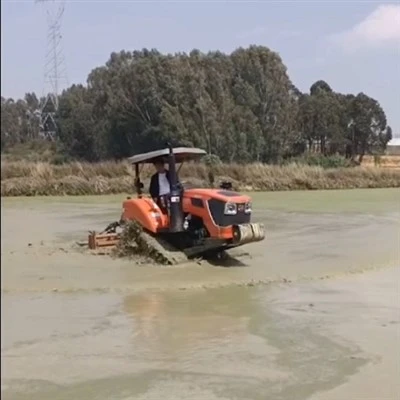 Tractor sobre oruga Paddy