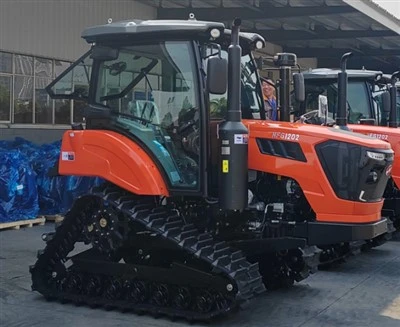 Tractor sobre oruga de arrossar
