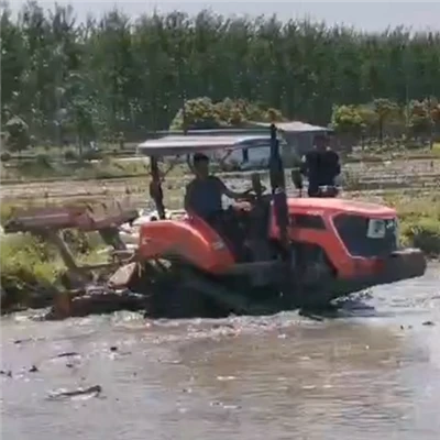 Tractor Paddy Field